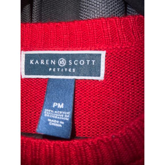 Ugly Christmas Sweater Xmas Size Medium Petite - Picture 2 of 3